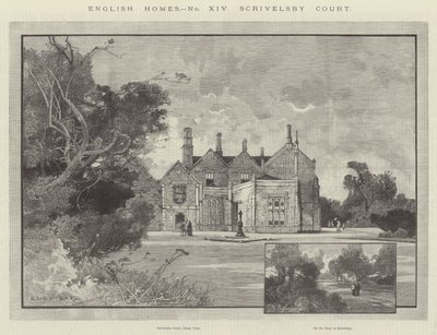 Scrivelsby Court - Charles Auguste Loye